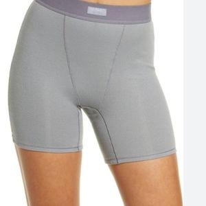 Skims Cotton Rib Boxers Small Pacific NWT